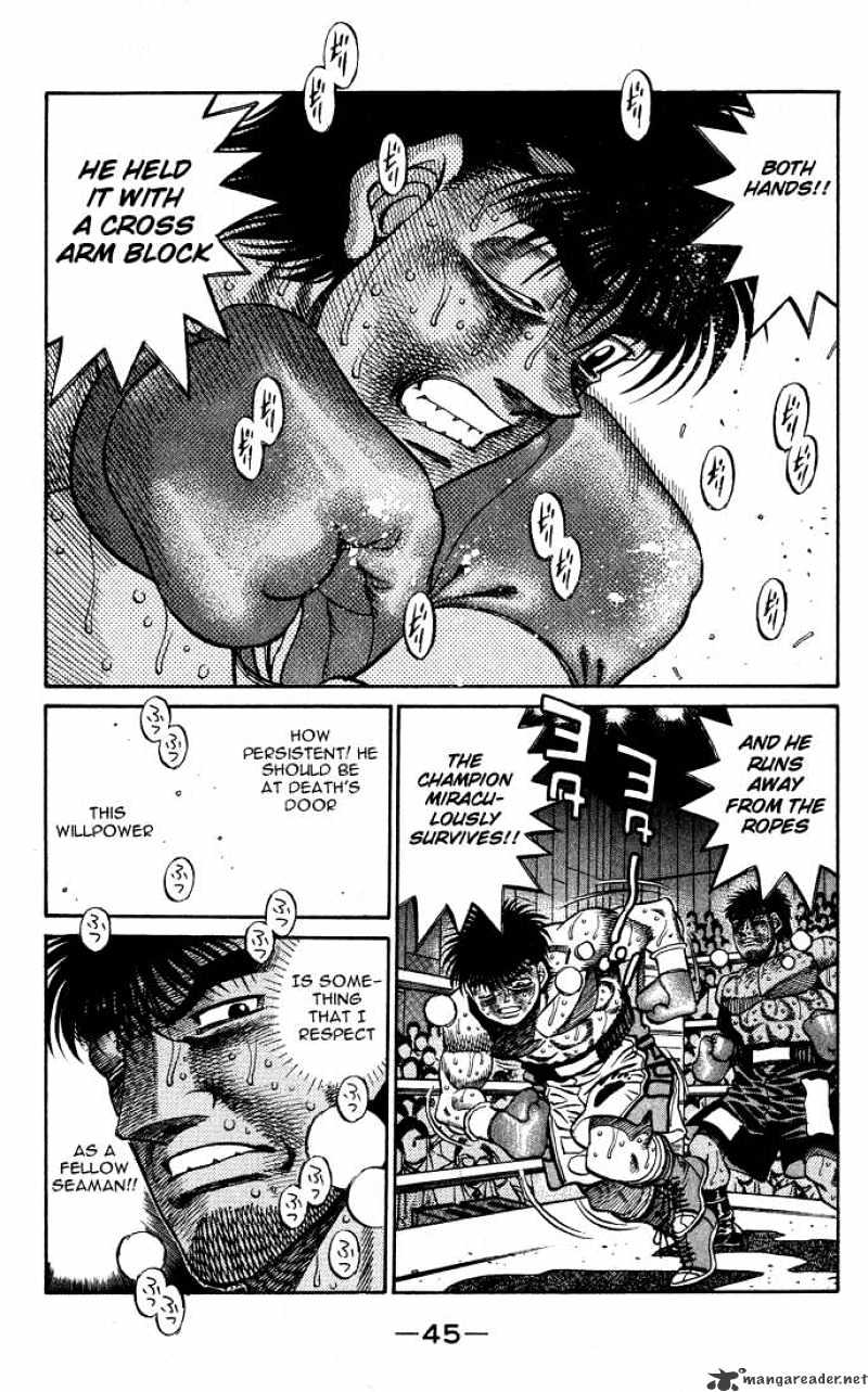 Hajime no Ippo: Fighting Spirit, Chapter 436 image 03